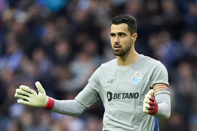 FC Porto v AVS - Liga Portugal Betclic Diogo Costa of FC Porto reacts during the Liga Portugal Betclic match between FC Porto and AVS Futebol at Estadio Do Dragao in Porto, Portugal, on March 15, 2025. Porto, Portugal Porto Portugal Copyright: xJosexManuelxAlvarezxReyx originalFilename:alvarezrey-slbenfic250315_npzxF