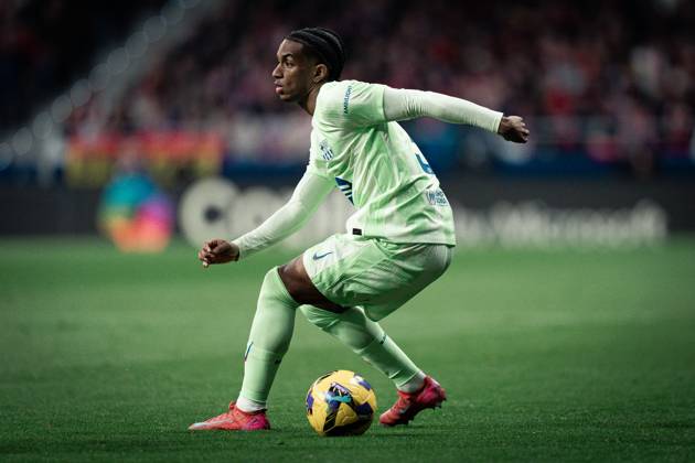 Atletico de Madrid v FC Barcelona, Barca - LaLiga EA Sports MADRID, SPAIN, MARCH 16: Alejandro Balde of FC Barcelona during the LaLiga EA Sports match between Atletico de Madrid and FC Barcelona at Estadio Civitas Metropolitano on March 16, 2025 in Madrid, Spain. Madrid Estadio Civitas Metropolitano Madrid Spain Copyright: xAlexxPerezx AtleticodeMadridFCBarcelona16MARCH270