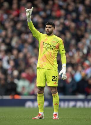 Arsenal FC v Chelsea FC - Premier League LONDON, ENGLAND - MARCH 16: David Raya of Arsenal during the Premier League match between Arsenal FC and Chelsea FC at Emirates Stadium on March 16, 2025 in London, England. London Emirates Stadium England United Kingdom Copyright: xVisionhausx 776173156