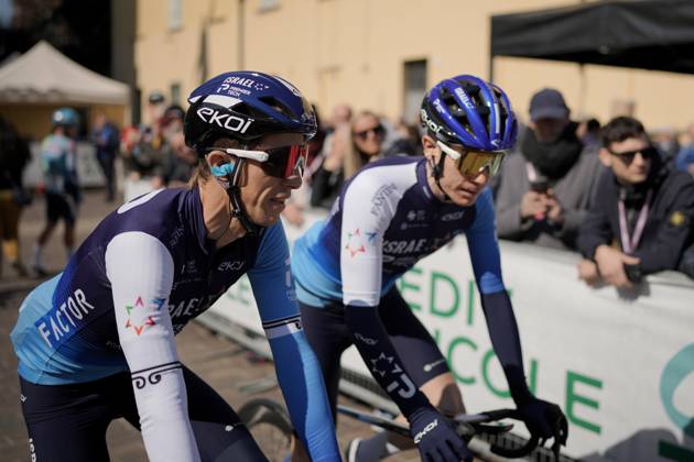 Bennett George Of Israel - Premier Tech during the men s elite race of the Milano-Torino one day cycling race (174km) from Rho to Torino (Superga) - North West Italy- Wednesday, March 19, 2025. - cycling .  Copyright: xMarcoxAlpozzi LaPressex