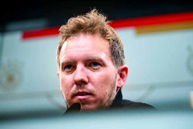 Julian Nagelsmann Germany, Coach , GER, DFB Soccer National Team Men, MD 1 Press Conference before Germany vs. Italy, UEFA Nations League Quarterfinals GER, DFB Soccer National Team Men, MD 1 Press Conference before Germany vs. Italy, UEFA Nations League Quarterfinals Dortmund Copyright: xEibner-Pressefoto FlorianxWiegandx EP_FWD
