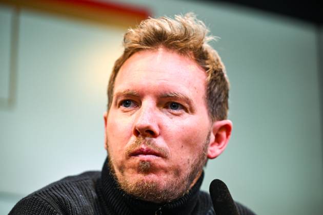 Julian Nagelsmann Germany, Coach , GER, DFB Soccer National Team Men, MD 1 Press Conference before Germany vs. Italy, UEFA Nations League Quarterfinals GER, DFB Soccer National Team Men, MD 1 Press Conference before Germany vs. Italy, UEFA Nations League Quarterfinals Dortmund Copyright: xEibner-Pressefoto FlorianxWiegandx EP_FWD