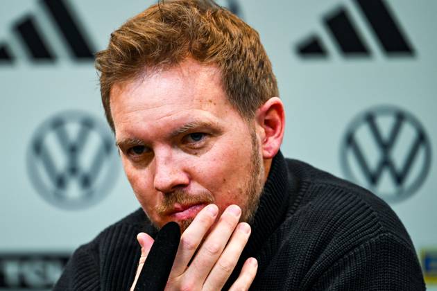 Julian Nagelsmann Germany, Coach , GER, DFB Soccer National Team Men, MD 1 Press Conference before Germany vs. Italy, UEFA Nations League Quarterfinals GER, DFB Soccer National Team Men, MD 1 Press Conference before Germany vs. Italy, UEFA Nations League Quarterfinals Dortmund Copyright: xEibner-Pressefoto FlorianxWiegandx EP_FWD