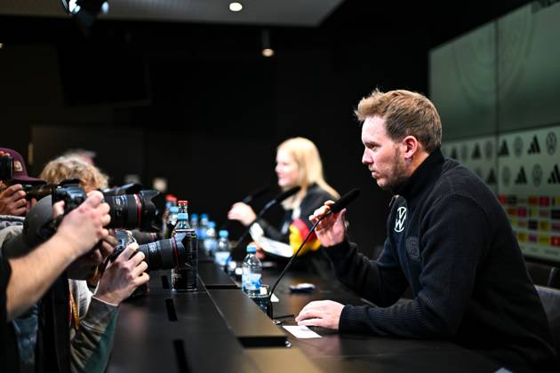 Julian Nagelsmann Germany, Coach , GER, DFB Soccer National Team Men, MD 1 Press Conference before Germany vs. Italy, UEFA Nations League Quarterfinals GER, DFB Soccer National Team Men, MD 1 Press Conference before Germany vs. Italy, UEFA Nations League Quarterfinals Dortmund Copyright: xEibner-Pressefoto FlorianxWiegandx EP_FWD