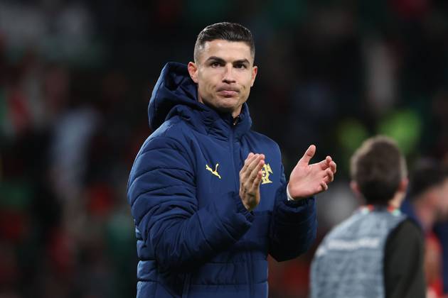 2025 03 23 xJAx Portugal, Lisbon Estadio Jose Alvalade UEFA Nations League 2025 Quarter finals Portugal Denmark v l , Cristiano Ronaldo Portugal thanks the fans, thanks team after the match, after the match thanks the fans, applauds the fans Copyright: JoaquimxFerreira