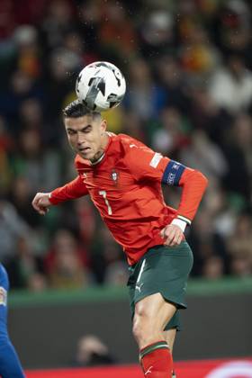 UEFA Nations League Portugal Denmark Portugal s Cristiano Ronaldo in action during the UEFA Nations League playoff match in League A between Portugal and Denmark at JosÃ Alvalade Stadium in Lisbon, Portugal on Sunday, March 23, 2025 Photo Bo Amstrup Ritzau Scanpix , Lisbon Portugal Mors  Copyright: BoxAmrstrupx xRitzauxScanpix BoxAmstrupx spdk20250324-022132-L