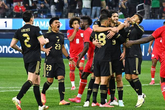 RECORD DATE NOT STATED IV CONCACAF NATIONS LEAGUE 2024-2025 Mexico vs Panama - Final Raul Jimenez celebrates his goal 2-1 of Mexico during the Final match between Mexican national team, Nationalteam (Mexico) and Panama as part Final Four of the Concacaf Nations League 2024-2025 at SoFi Stadium on March 23, 2025 in Inglewood, Los Angeles, California, United States. INGLEWOOD LOS ANGELES CALIFORNIA UNITED STATES Copyright: xDavidxLeahx 20250323215631_CNL_2025_F_MEX_PAN_JIMENEZ247