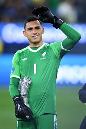 RECORD DATE NOT STATED IV CONCACAF NATIONS LEAGUE 2024-2025 Mexico vs Panama - Final Luis Malagon Best Goalkeeper Award of Mexico during the Final match between Mexican national team, Nationalteam (Mexico) and Panama as part Final Four of the Concacaf Nations League 2024-2025 at SoFi Stadium on March 23, 2025 in Inglewood, Los Angeles, California, United States. INGLEWOOD LOS ANGELES CALIFORNIA UNITED STATES Copyright: xAdrianxMaciasx 20250323221641_CNL_2025_F_MEX_PAN_MALAGON311