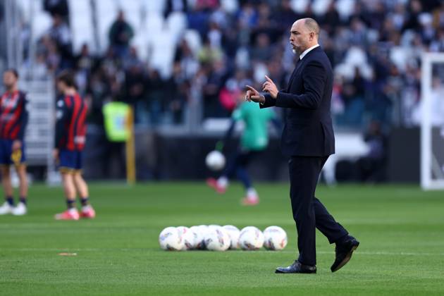 Juventus Fc - Genoa Cfc Igor Tudor, head coach of Juventus Fc during warm up before the Serie A match beetween Juventus Fc and Genoa Cfc at Allianz Stadium on March 29, 2025 in Turin, Italy . Torino Allianz Stadium Italy Copyright: xMarcoxCanonierox