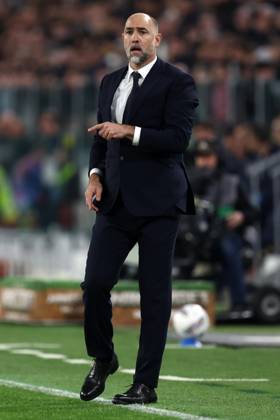 Juventus Fc - Genoa Cfc Igor Tudor, head coach of Juventus Fc gestures during the Serie A match beetween Juventus Fc and Genoa Cfc at Allianz Stadium on March 29, 2025 in Turin, Italy . Torino Allianz Stadium Italy Copyright: xMarcoxCanonierox