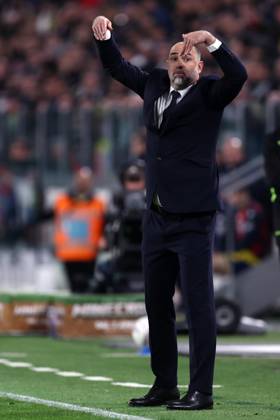 Juventus Fc - Genoa Cfc Igor Tudor, head coach of Juventus Fc gestures during the Serie A match beetween Juventus Fc and Genoa Cfc at Allianz Stadium on March 29, 2025 in Turin, Italy . Torino Allianz Stadium Italy Copyright: xMarcoxCanonierox