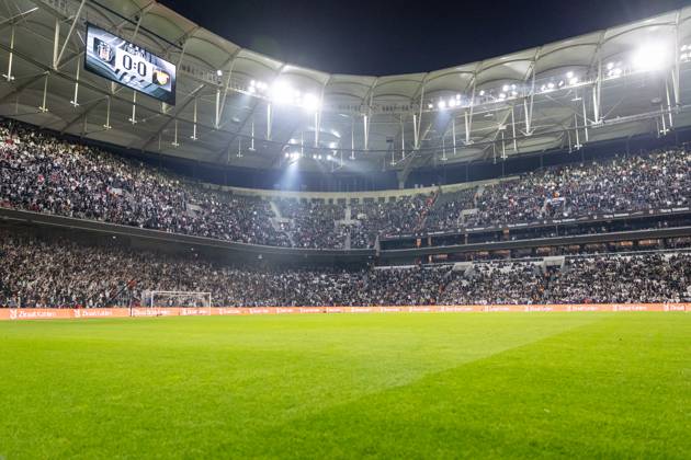 Besiktas v Goztepe - Ziraat Turkish Cup - Quarter Final Besiktas Tupras stadium view before the martch between Besiktas and Goztepe at the the quarter final of Turkish Cup. The match took place at Tupras Stadium on April 3, 2025 Istanbul Istanbul Turkey Copyright: xBurakxBasturkx
