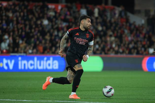 Gil Vicente F.C vs S.L.Benfica - Liga Portugal Nicolas Otamendi of S.L.Benfica during the match between Gil Vicente F.C vs S.L.Benfica - Liga Portugal, Estadio Cidade de Barcelos, Barcelos , Portugal (Photo by Tiago Cruz Avant Sports) Barcelos Estadio Cidade de Barcelos Portugal Copyright: xTiagoxCruzx xAvantxSportsx