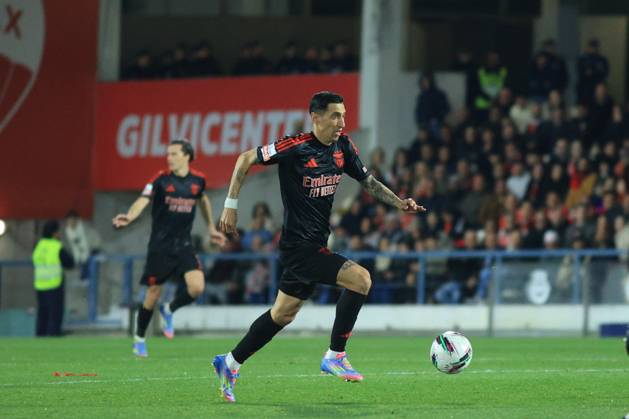 Gil Vicente F.C vs S.L.Benfica - Liga Portugal Angel Di Maria of S.L.Benfica during the match between Gil Vicente F.C vs S.L.Benfica - Liga Portugal, Estadio Cidade de Barcelos, Barcelos , Portugal (Photo by Tiago Cruz Avant Sports) Barcelos Estadio Cidade de Barcelos Portugal Copyright: xTiagoxCruzx xAvantxSportsx