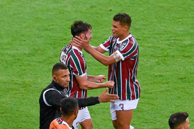 Fluminense x RedBull Bragantino RIO DE JANEIRO, RJ - 06.04.2025: FLUMINENSE X REDBULL BRAGANTINO - Martinelli starts goal during Fluminense x RedBull Bragantino held at Maracanã Stadium, for the 2nd round of the 2025 Brazilian Championship, on Sunday afternoon (06), in Rio de Janeiro, RJ. (Photo: Celso Pupo Fotoarena) x2717602x CelsoxPupo