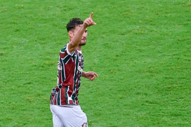 Fluminense x RedBull Bragantino RIO DE JANEIRO, RJ - 06.04.2025: FLUMINENSE X REDBULL BRAGANTINO - Martinelli starts goal during Fluminense x RedBull Bragantino held at Maracanã Stadium, for the 2nd round of the 2025 Brazilian Championship, on Sunday afternoon (06), in Rio de Janeiro, RJ. (Photo: Celso Pupo Fotoarena) x2717606x CelsoxPupo