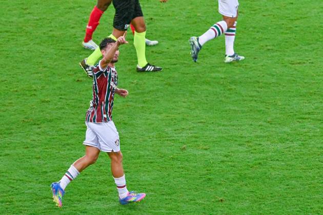 Fluminense x RedBull Bragantino RIO DE JANEIRO, RJ - 06.04.2025: FLUMINENSE X REDBULL BRAGANTINO - Martinelli starts goal during Fluminense x RedBull Bragantino held at Maracanã Stadium, for the 2nd round of the 2025 Brazilian Championship, on Sunday afternoon (06), in Rio de Janeiro, RJ. (Photo: Celso Pupo Fotoarena) x2717607x CelsoxPupo