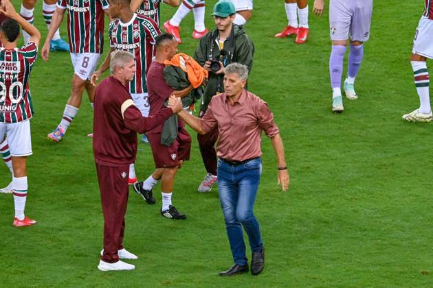 Fluminense x RedBull Bragantino RIO DE JANEIRO, RJ - 06.04.2025: FLUMINENSE X REDBULL BRAGANTINO - Renato Portaluppi Gaucho after Fluminense x RedBull Bragantino held at Maracanã Stadium, for the 2nd round of the 2025 Brazilian Championship, on Sunday afternoon (06), in Rio de Janeiro, RJ. (Photo: Celso Pupo Fotoarena) x2717610x CelsoxPupo