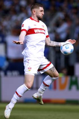 CHABOT Julian Team VfB Stuttgart DFL Fussball Bundesliga Saison 2024 2025 BL Spiel VfL Bochum VfB Stuttgart 0 4 am 05 04 2025 in Bochum DFL REGULATIONS PROHIBIT ANY USE OF PHOTOGRAPHS as IMAGE SEQUENCES and or QUASI VIDEO Copyright: xLacixPerenyix