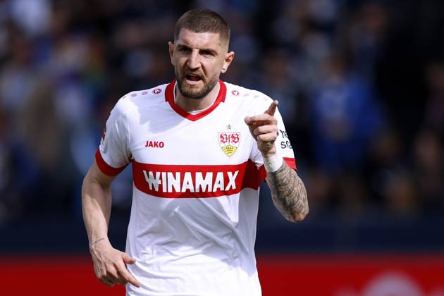 CHABOT Julian Team VfB Stuttgart DFL Fussball Bundesliga Saison 2024 2025 BL Spiel VfL Bochum VfB Stuttgart 0 4 am 05 04 2025 in Bochum DFL REGULATIONS PROHIBIT ANY USE OF PHOTOGRAPHS as IMAGE SEQUENCES and or QUASI VIDEO Copyright: xLacixPerenyix