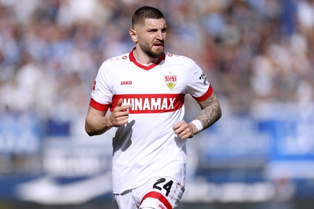 CHABOT Julian Team VfB Stuttgart DFL Fussball Bundesliga Saison 2024 2025 BL Spiel VfL Bochum VfB Stuttgart 0 4 am 05 04 2025 in Bochum DFL REGULATIONS PROHIBIT ANY USE OF PHOTOGRAPHS as IMAGE SEQUENCES and or QUASI VIDEO Copyright: xLacixPerenyix