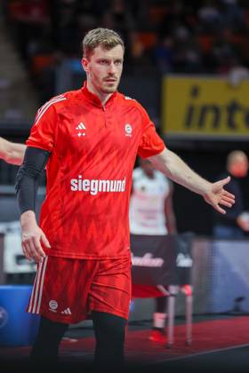 Andreas Obst FC Bayern Basketball, 13 , GER, FC Bayern Muenchen vs Basketball Loewen Braunschweig, Basketball, easycredit Basketball Bundesliga, BBL, 27 Matchday, Season 2024 2025, 06 04 2025, GER, FC Bayern Muenchen vs Basketball Loewen Braunschweig, Basketball, easycredit Basketball Bundesliga, BBL, 27 Matchday, Season 2024 2025, 06 04 2025 Muenchen Copyright: xEibner-Pressefoto JennixMaulx EP_JML