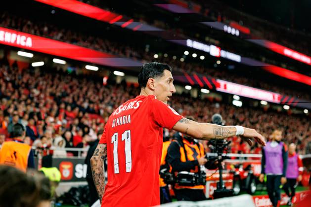 Angel Di Maria seen during Liga Portugal game between teams of SL Benfica and SC Farense (Maciej Rogowski) Lisboa Estadio Da Luz Portugal Copyright: xMaciejxRogowskix slbfarense-243