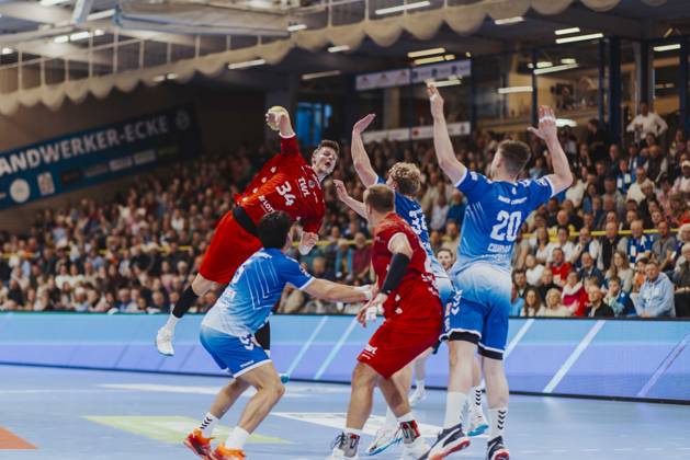 Handball, HBL2, VfL Lübeck-Schwartau - Eulen Ludwigshafen