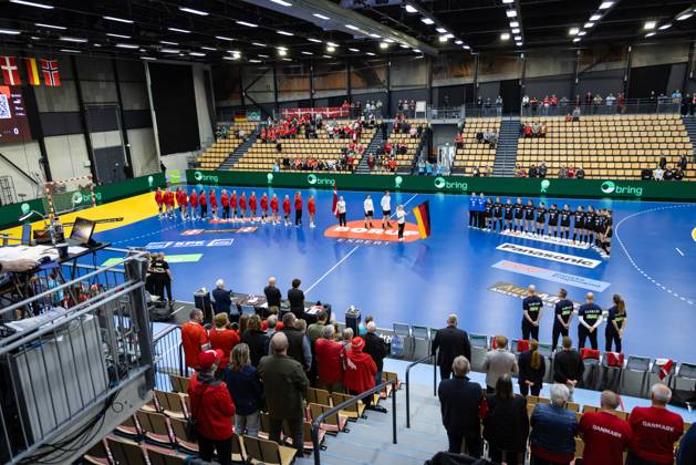 Handball women U17, international match, Denmark - Germany