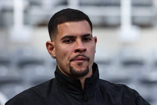 Premier League Newcastle United v Manchester United, ManU Bruno Guimaraes of Newcastle United arrives during the Premier League match Newcastle United vs Manchester United at St. James s Park, Newcastle, United Kingdom, 13th April 2025 (Photo by Mark Cosgrove News Images) Newcastle St. James s Park Tyne and Wear United Kingdom Copyright: xMarkxCosgrove NewsxImagesx