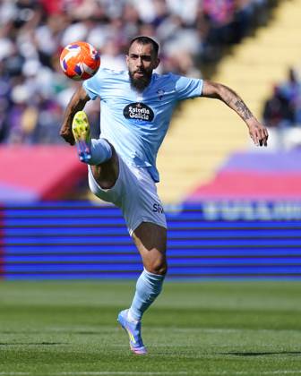 FC Barcelona, Barca - RC Celta. La Liga EA Sports match. Date 32 Borja iglesias of RC Celta during the La Liga EA Sports match between FC Barcelona and RC Celta played at Lluis Companys Stadium on 19 April 2025 in Barcelona, Spain. kpng Copyright: xSergioxRuizx xImagox PS_250419_BAR_CEL_019