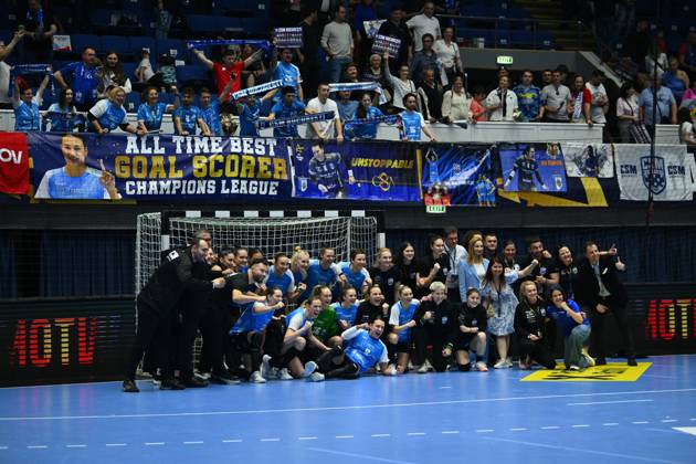 CSM Bucharest vs Team Esbjerg Cristina Neagu of CSM Bucharest in action during the EHF Champions League Women 2024 25 Quarter-finals game between CSM Bucharest and Team Esbjerg in Bucharest, April 20, 2025. Alex Nicodim Imago Images Copyright: xAlexxNicodimx