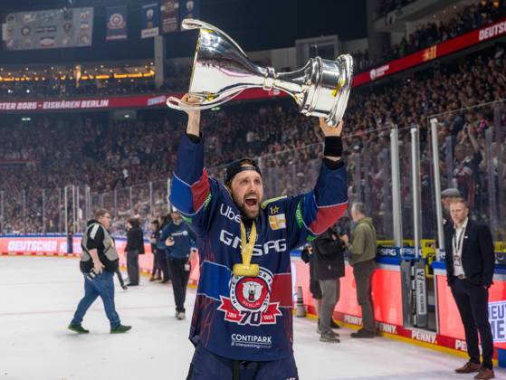 Ice hockey, Gabriel Fontaine leaves the Eisbären Berlin, archive pictures