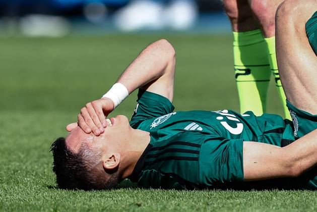 Standard s Sotiris Alexandropoulos pictured during a soccer match between Oud-Heverlee Leuven and Standard de Liege, Saturday 26 April 2025 in Leuven, on day 6 (out of 10) of the Europe Play-offs of the 2024-2025 Jupiler Pro League first division of the Belgian championship. BRUNOxFAHY x121912373x