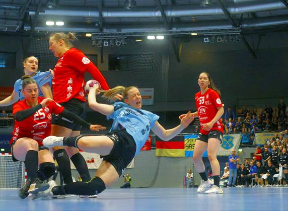 Handball, HBF, Playdown, BSV Sachsen Zwickau - Buxtehuder SV