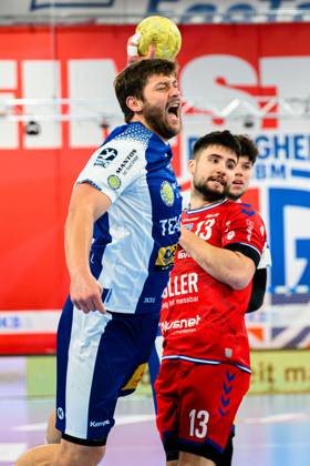 Bietigheim HBL 24 25 SG BBM Bietigheim THSV Eisenach Malte Donker Eisenach Bietigheim Bissingen Egetrans Arena Baden Württemberg Germany