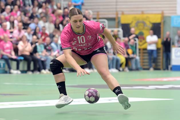 Nele Franz TusSies Metzingen, 10 TusSies Metzingen vs BVB Borussia Dortmund Handball, Handball, HBF, Playoff, Quarterfinal Game 2, Season 2024 2025, 26 04 2025 TusSies Metzingen vs BVB Borussia Dortmund Handball, Handball, HBF, Playoff, Quarterfinal Game 2, Season 2024 2025, 26 04 2025 Metzingen Copyright: xEibner-Pressefoto TobiasxBaurx EP_TBR