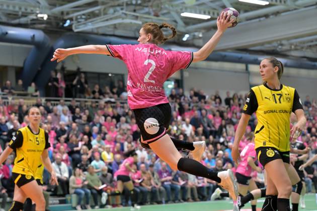 Handball, HBF, Playoffs, TuS Metzingen - BVB Borussia Dortmund