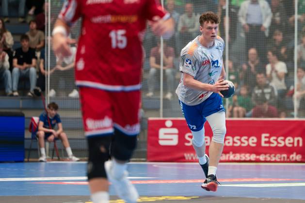 27 04 2025, 2 Handball Bundesliga, 29 Matchday, TuSEM Essen Dessau Rosslauer HV, Tim Maximilian Hertzfeld Dessau Rosslauer HV 06 , Essen Am Hallo NRW Germany xRHR PHOTO DEx Copyright: DennisxEwert RHR-FOTOx RHR-FOTO DE