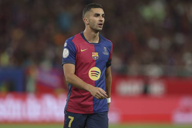 FC Barcelona, Barca Real Madrid CF. Copa del Rey. Final. Ferran Torres of FC Barcelona during the Copa del Rey match, Final, between FC Barcelona and Real Madrid CF played at La Cartuja Stadium on April 26, 2025 in Sevilla, Spain. Copyright: xPressinphotox AP_240428_BAR-RMA_645