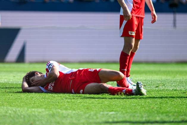 Football, 1. FC Union Berlin, Diogo Leite out for the season after throat hit - Archive pictures