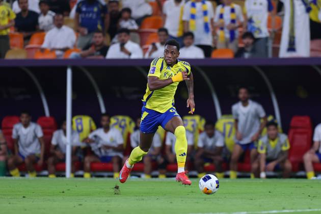 Al-Nassr FC vs Kawasaki Frontale - AFC Champions League Elite Semi Finals JEDDAH, SAUDI ARABIA - April 30: Jhon Duran of Team Al-Nassr FC during the AFC Champions League Elite Semi Finals match between Al-Nassr FC and Kawasaki Frontale at King Abdullah Sports City Stadium on April 30, 2025 in Jeddah, Saudi Arabia. Jeddah Saudi Arabia Copyright: xAbdullahxAhmedx