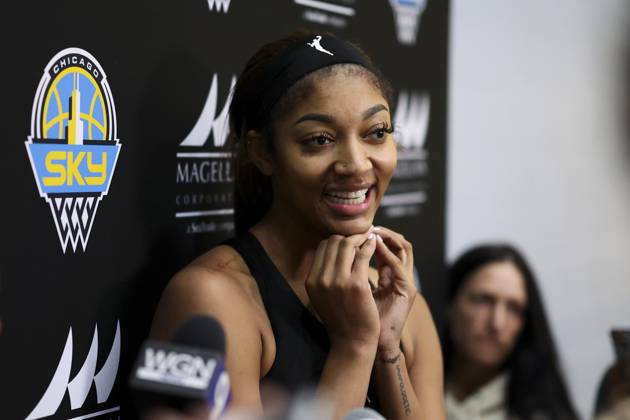 WNBA, Angel Reese will walk as a model for the fashion brand Victorias Secret, archive pictures