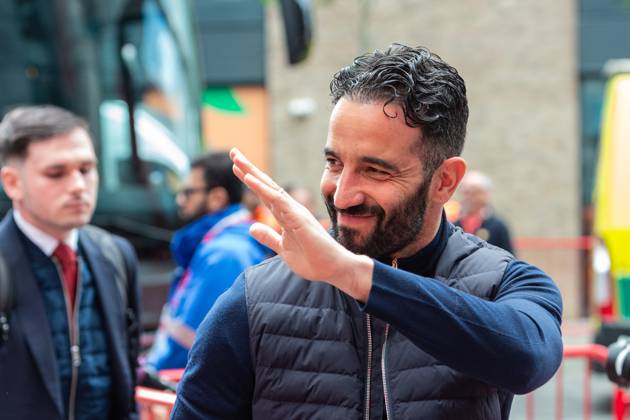 Ruben Amorim, Manager of Manchester United, ManU arrives ahead of the Premier League match between Brentford and Manchester United at the Brentford Community Stadium, Brentford, England on 4 May 2025.  Copyright: xGrantxWinterx PMI-6851-0009