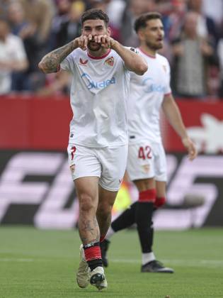 ESP: Sevilla FC-CD Leganes. La Liga EA Sports. Date 34. Isaac Romero of Sevilla FC during the La Liga EA Sports match between Sevilla FC and CD Leganes played at Ramon Sanchez Pizjuan Stadium on May 04, 2025 in Sevilla, Spain. kpng Copyright: xAntonioxPozox xPRESSINPHOTOx AP_240504_SEV_LEG_037