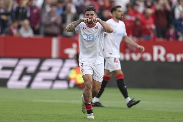 ESP: Sevilla FC-CD Leganes. La Liga EA Sports. Date 34. Isaac Romero of Sevilla FC during the La Liga EA Sports match between Sevilla FC and CD Leganes played at Ramon Sanchez Pizjuan Stadium on May 04, 2025 in Sevilla, Spain. kpng Copyright: xAntonioxPozox xPRESSINPHOTOx AP_240504_SEV_LEG_038