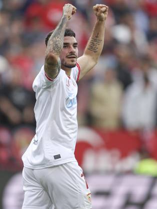 ESP: Sevilla FC-CD Leganes. La Liga EA Sports. Date 34. Isaac Romero of Sevilla FC during the La Liga EA Sports match between Sevilla FC and CD Leganes played at Ramon Sanchez Pizjuan Stadium on May 04, 2025 in Sevilla, Spain. kpng Copyright: xAntonioxPozox xPRESSINPHOTOx AP_240504_SEV_LEG_042