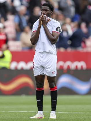 ESP: Sevilla FC-CD Leganes. La Liga EA Sports. Date 34. Lucien Agoume of Sevilla FC during the La Liga EA Sports match between Sevilla FC and CD Leganes played at Ramon Sanchez Pizjuan Stadium on May 04, 2025 in Sevilla, Spain. kpng Copyright: xAntonioxPozox xPRESSINPHOTOx AP_240504_SEV_LEG_183