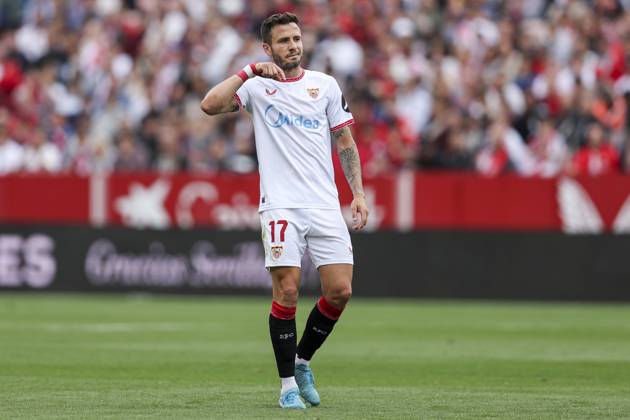 ESP: Sevilla FC-CD Leganes. La Liga EA Sports. Date 34. Saul Niguez of Sevilla FC during the La Liga EA Sports match between Sevilla FC and CD Leganes played at Ramon Sanchez Pizjuan Stadium on May 04, 2025 in Sevilla, Spain. kpng Copyright: xAntonioxPozox xPRESSINPHOTOx AP_240504_SEV_LEG_111