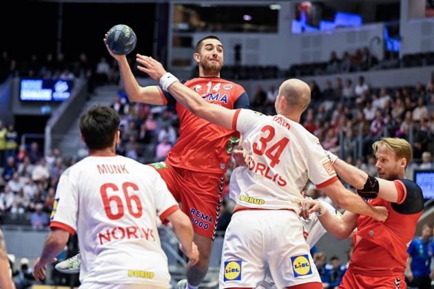 Handball, EHF Euro Cup, Norway - Denmark